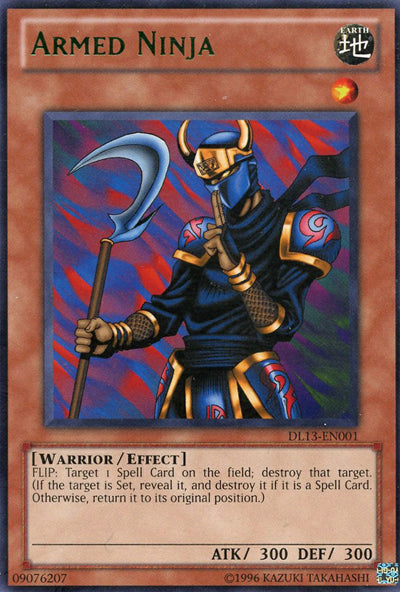 Armed Ninja (Green) [DL13-EN001] Rare | Chromatic Games