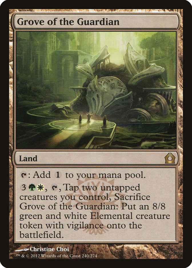 Grove of the Guardian 240/274 (Return to Ravnica)  - Foil | Chromatic Games