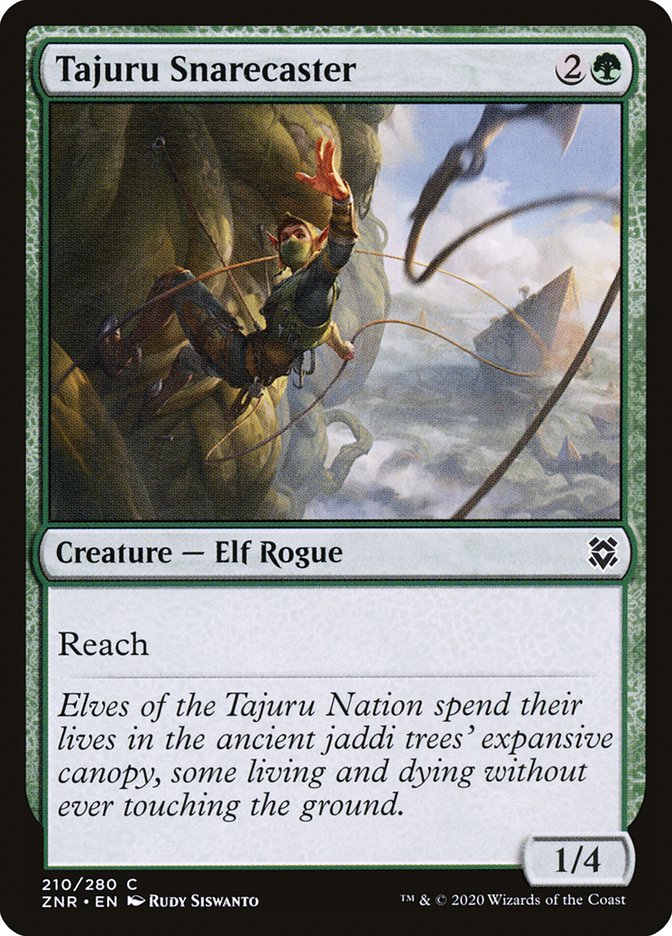 Tajuru Snarecaster 210/280 (Zendikar Rising)  - Foil | Chromatic Games