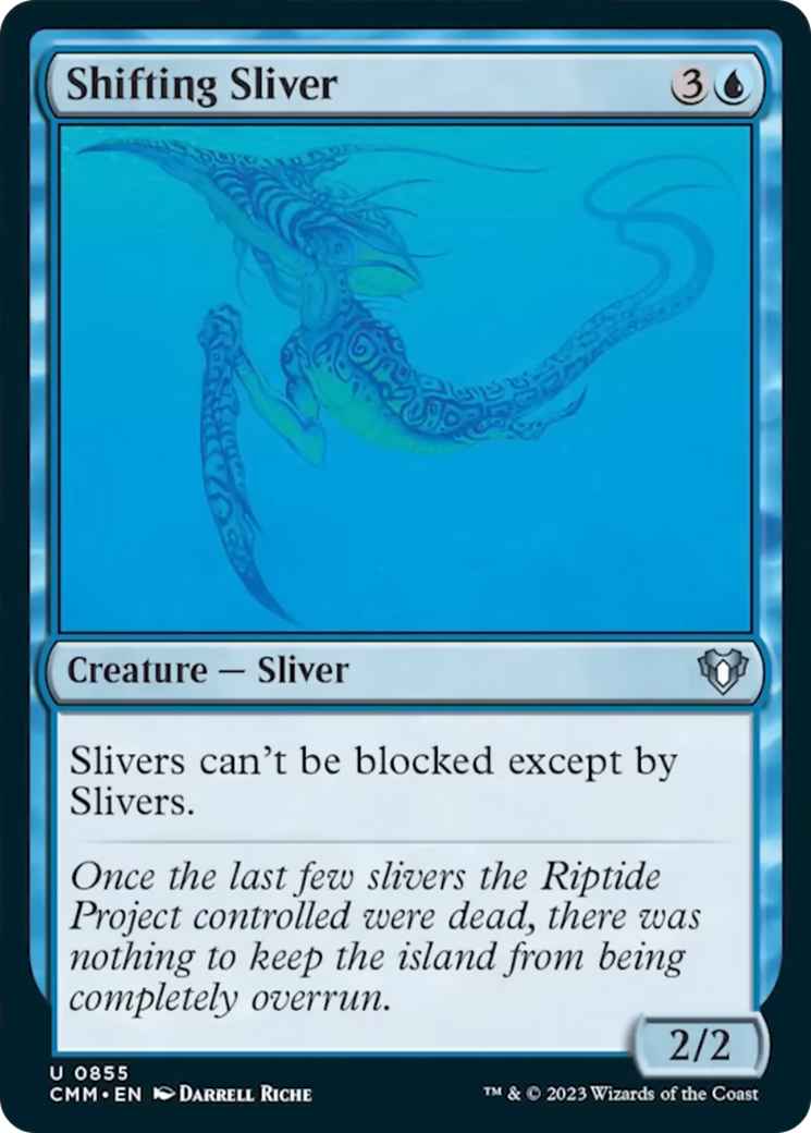 Shifting Sliver [Commander Masters] | Chromatic Games