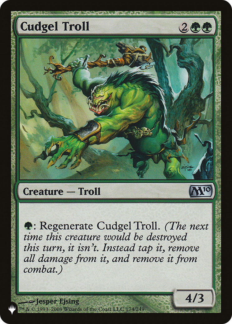 Cudgel Troll [The List Reprints] | Chromatic Games