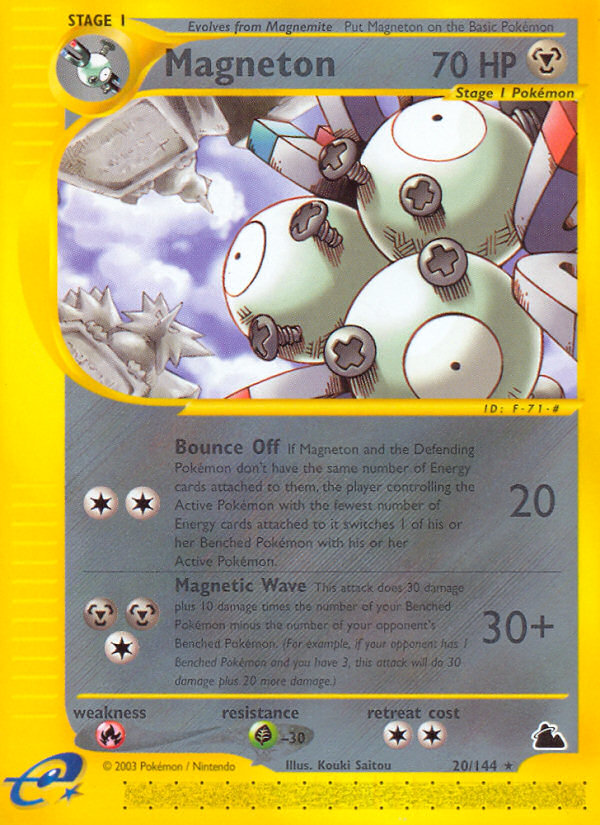 Magneton (20/144) [Skyridge] | Chromatic Games