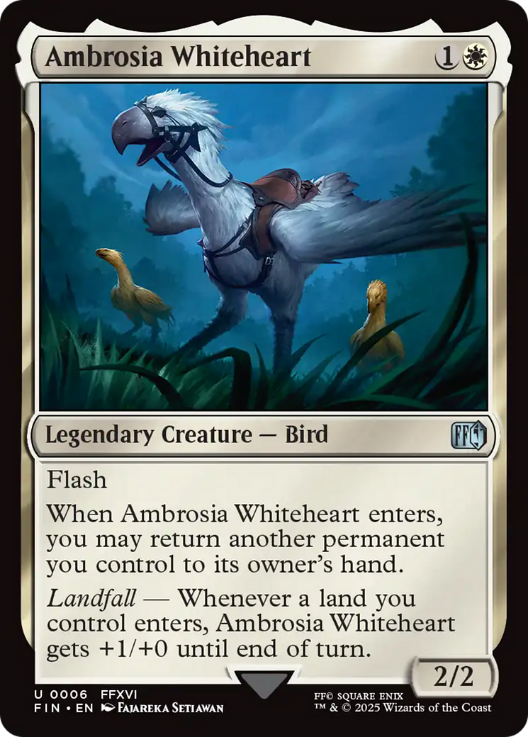 Ambrosia Whiteheart [FINAL FANTASY] | Chromatic Games
