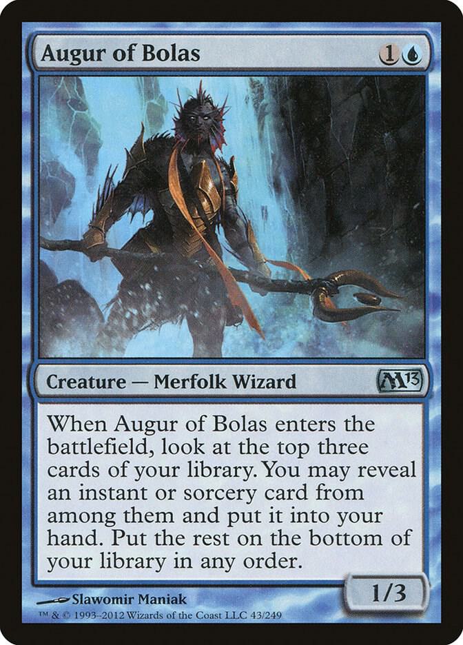 Augur of Bolas 43/249 (Magic 2013 (M13))  | Chromatic Games