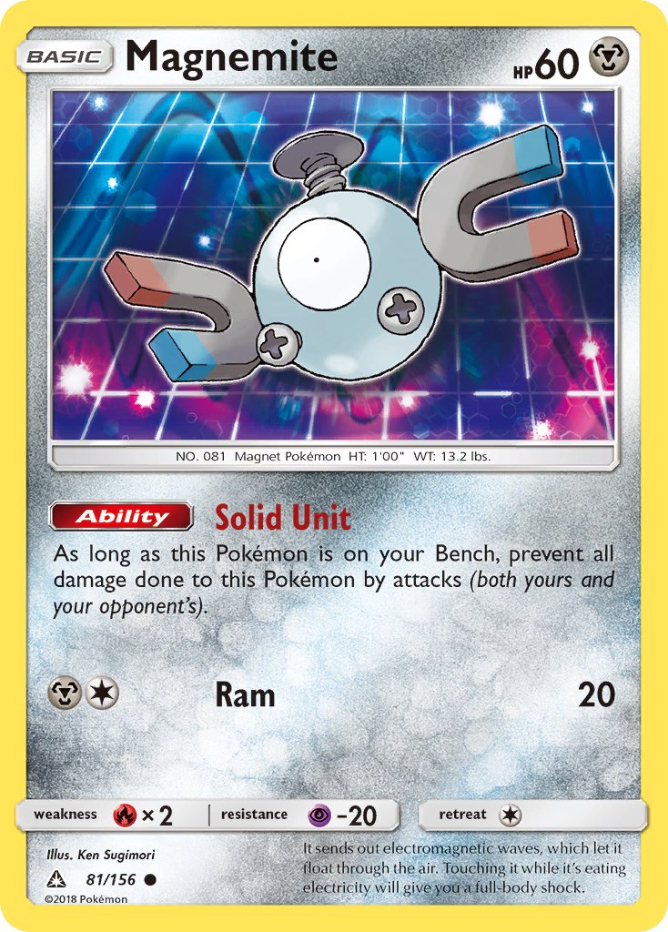 Magnemite (81/156) [Sun & Moon: Ultra Prism] | Chromatic Games