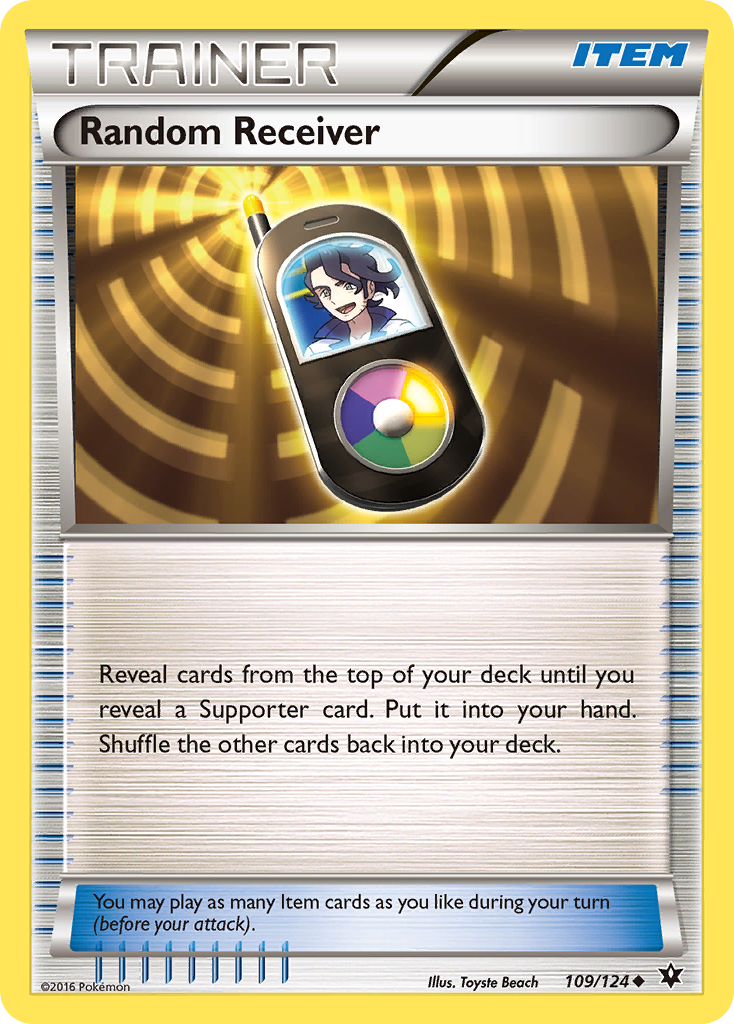 Random Receiver (109/124) [XY: Fates Collide] | Chromatic Games