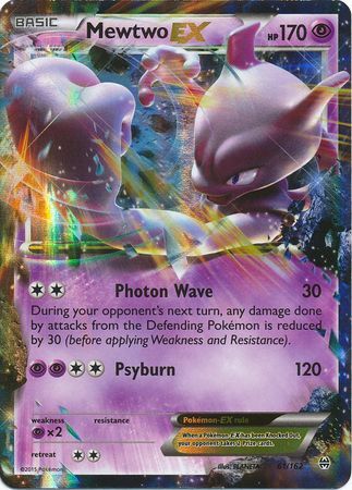 Mewtwo EX (61/162) (Jumbo Card) [XY: BREAKthrough] | Chromatic Games