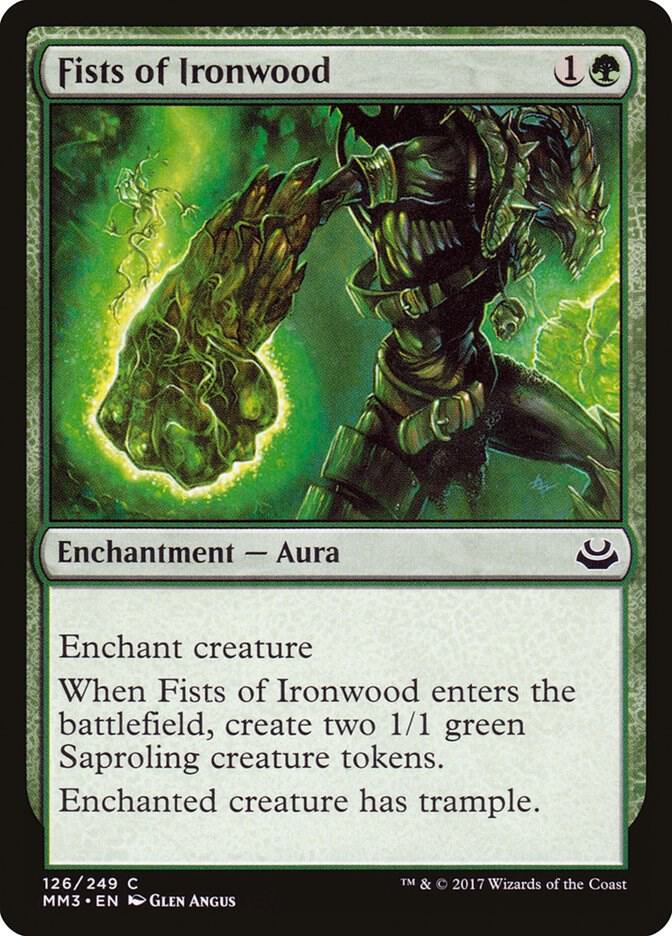 Fists of Ironwood 126/249 (Modern Masters 2017)  - Foil | Chromatic Games