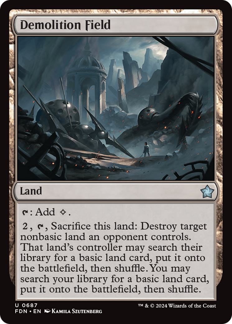Demolition Field [Foundations] | Chromatic Games