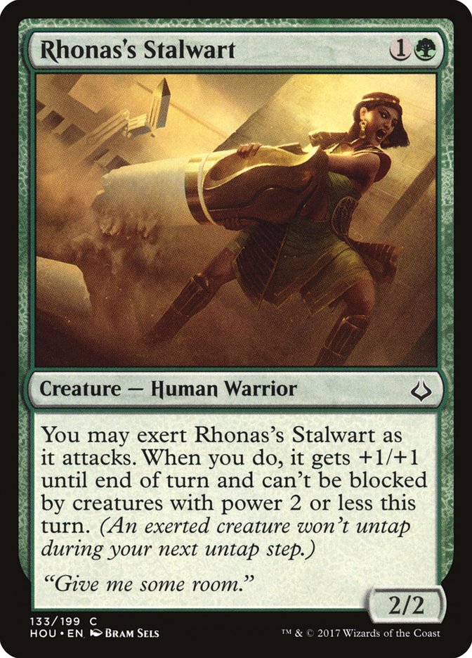 Rhonas's Stalwart 133/199 (Hour of Devastation)  | Chromatic Games