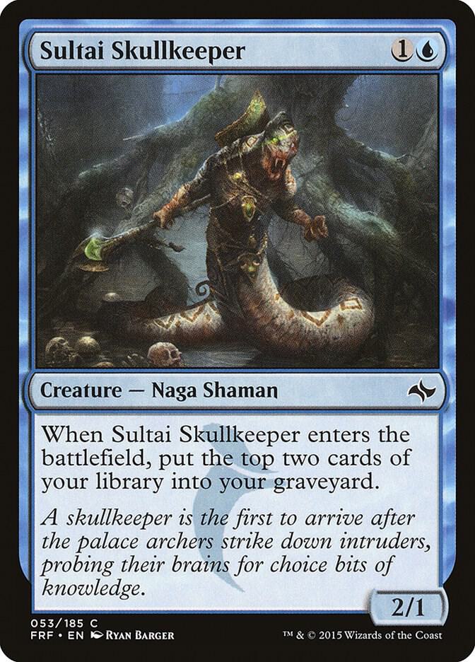 Sultai Skullkeeper 53/185 (Fate Reforged)  | Chromatic Games
