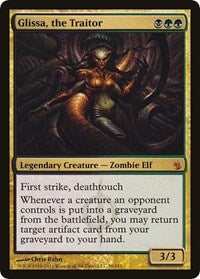 Glissa, the Traitor (Mirrodin Besieged) [Oversize Cards] | Chromatic Games