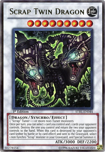 Scrap Twin Dragon [STBL-EN044] Ultra Rare | Chromatic Games