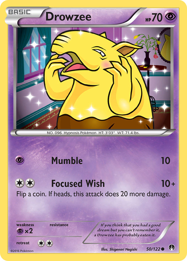 Drowzee (50/122) [XY: BREAKpoint] | Chromatic Games