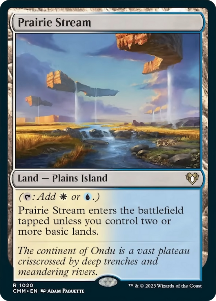 Prairie Stream [Commander Masters] | Chromatic Games