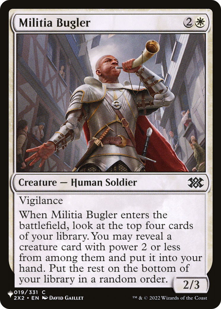 Militia Bugler [The List] | Chromatic Games