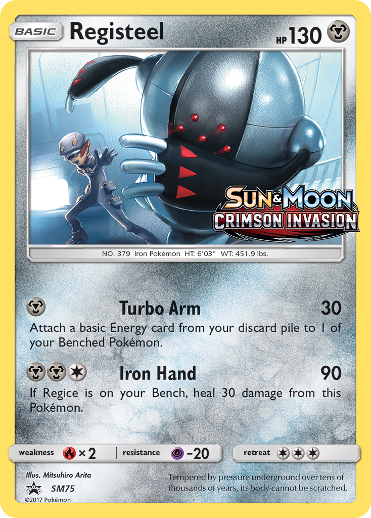 Registeel (SM75) [Sun & Moon: Black Star Promos] | Chromatic Games