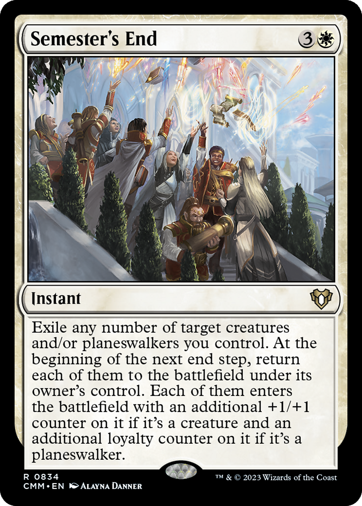 Semester's End [Commander Masters] | Chromatic Games
