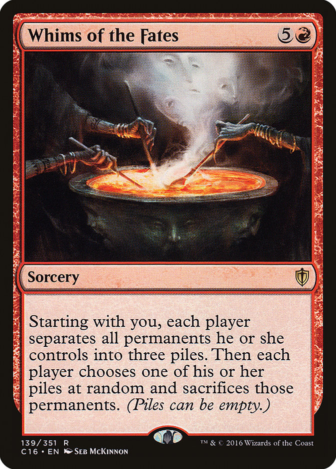 Whims of the Fates 139/351 (Commander 2016)  | Chromatic Games