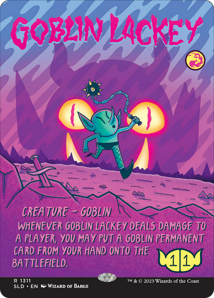 Goblin Lackey (1311) (Rainbow Foil) [Secret Lair Drop Series] | Chromatic Games