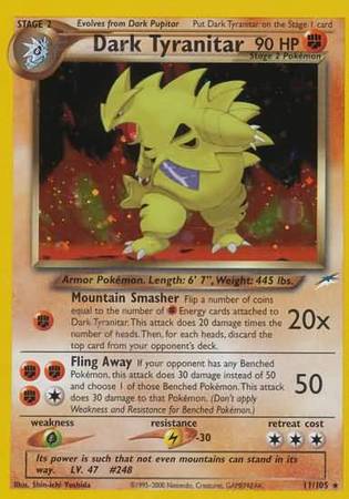 Dark Tyranitar (11/105) [Neo Destiny Unlimited] | Chromatic Games