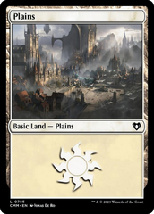 Plains (785) [Commander Masters] | Chromatic Games