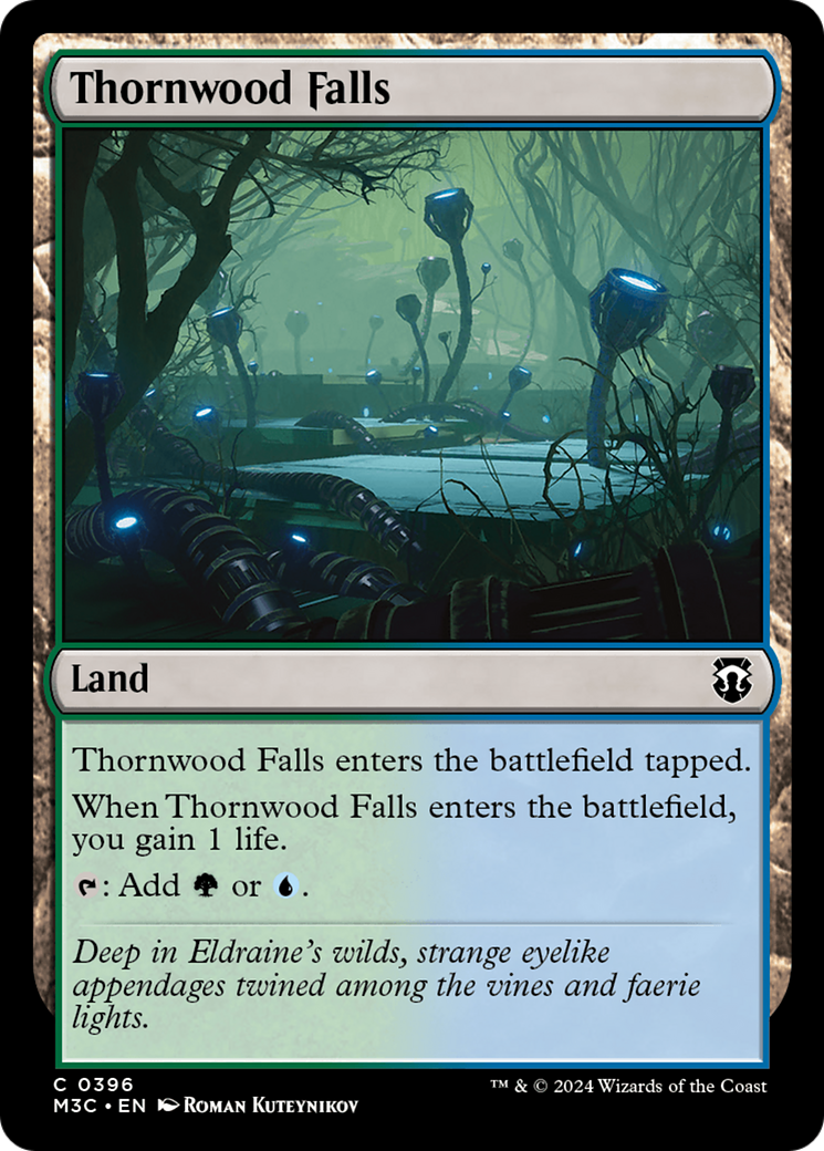 Thornwood Falls (Ripple Foil) [Modern Horizons 3 Commander] | Chromatic Games