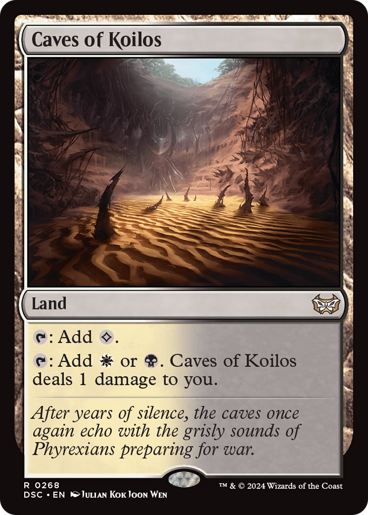 Caves of Koilos [Duskmourn: House of Horror Commander] | Chromatic Games