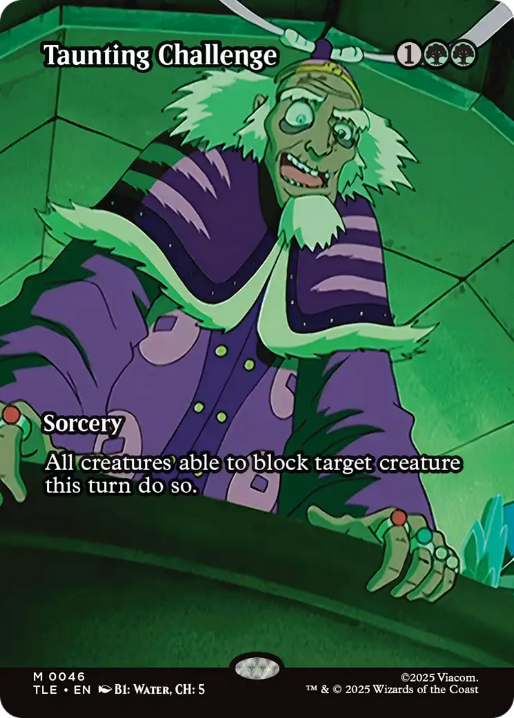 Taunting Challenge (Borderless) [Avatar: The Last Airbender: Eternal-Legal] | Chromatic Games