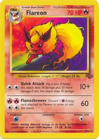 Flareon (19/64) [Jungle Unlimited] | Chromatic Games