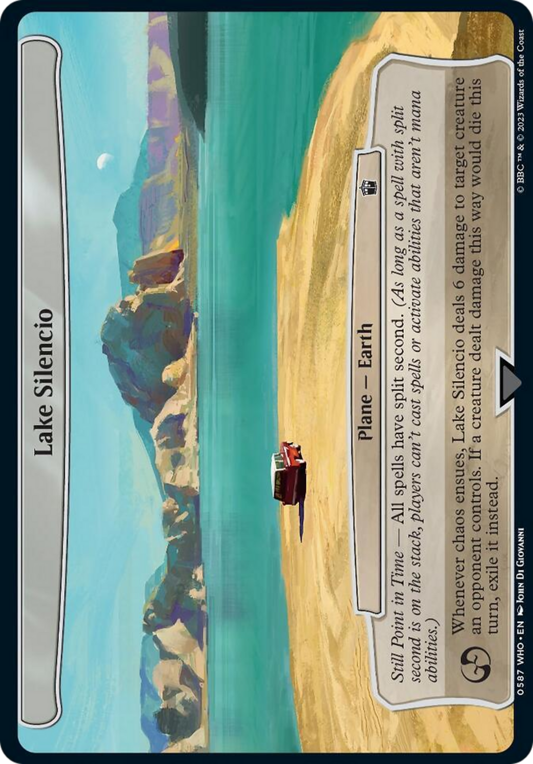 Lake Silencio [Doctor Who] | Chromatic Games