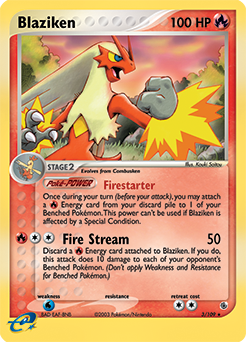 Blaziken (3/109) [EX: Battle Stadium] | Chromatic Games