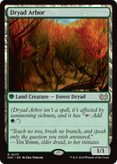 Dryad Arbor [Duskmourn: House of Horror Commander] | Chromatic Games