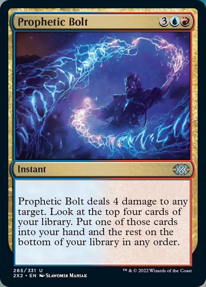 Prophetic Bolt [Double Masters 2022] | Chromatic Games