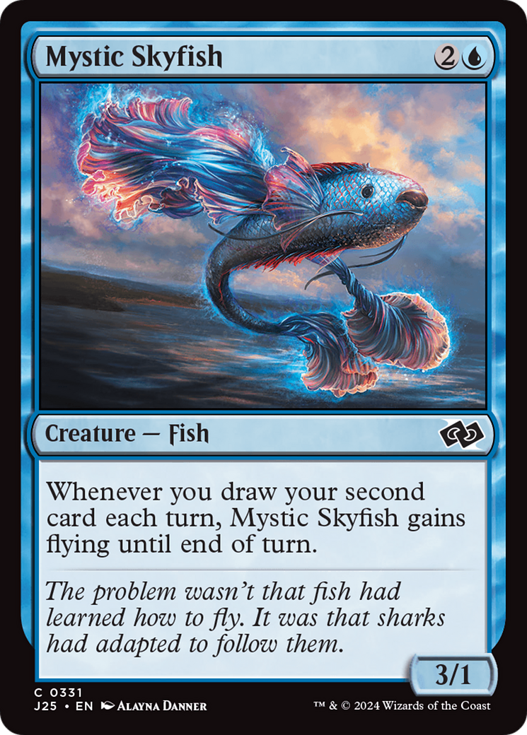 Mystic Skyfish [Foundations Jumpstart] | Chromatic Games