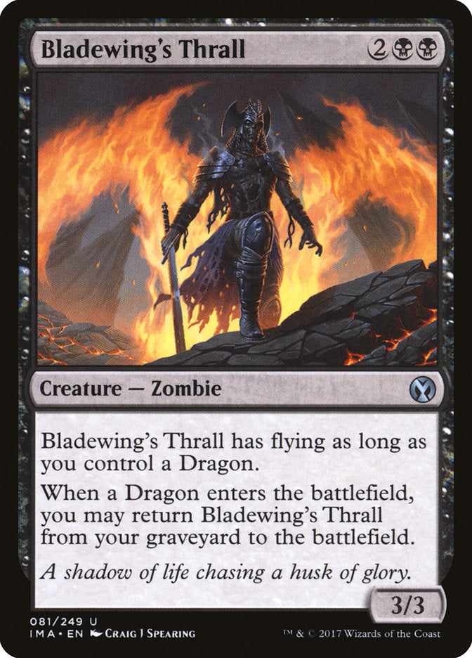 Bladewing's Thrall 81/249 (Iconic Masters)  | Chromatic Games