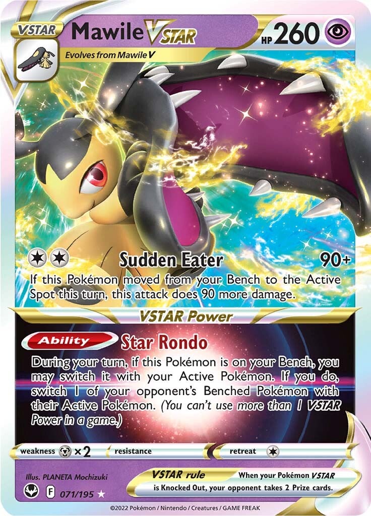 Mawile VSTAR (071/195) [Sword & Shield: Silver Tempest] | Chromatic Games