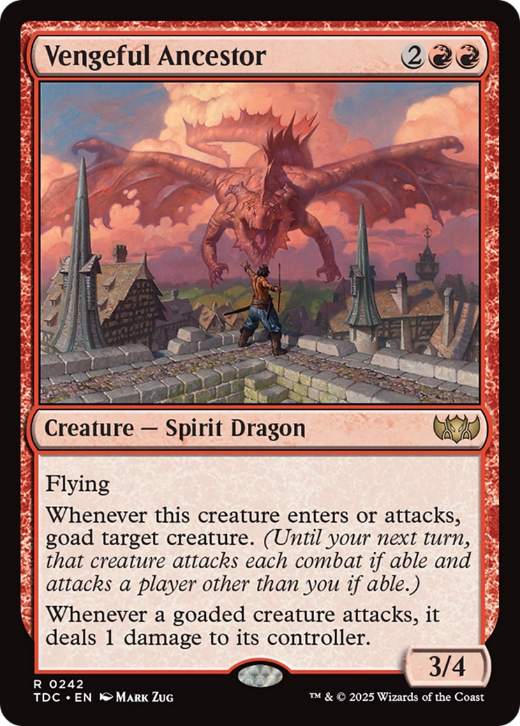 Vengeful Ancestor [Tarkir: Dragonstorm Commander] | Chromatic Games