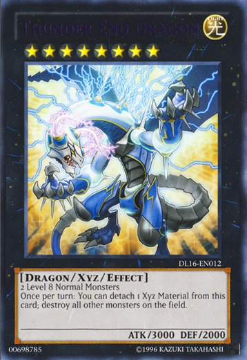 Thunder End Dragon (Purple) [DL16-EN012] Rare | Chromatic Games