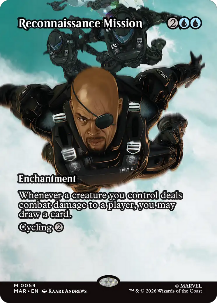 Reconnaissance Mission (Borderless) [Marvel Universe: Eternal-Legal] | Chromatic Games