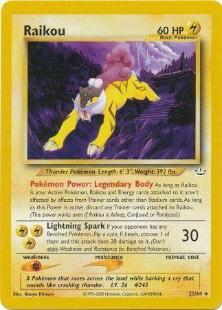 Raikou (22/64) [Neo Revelation Unlimited] | Chromatic Games