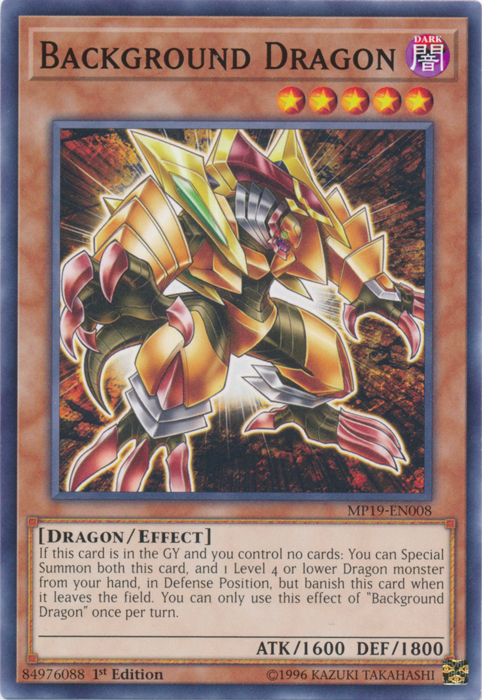 Background Dragon [MP19-EN008] Common | Chromatic Games