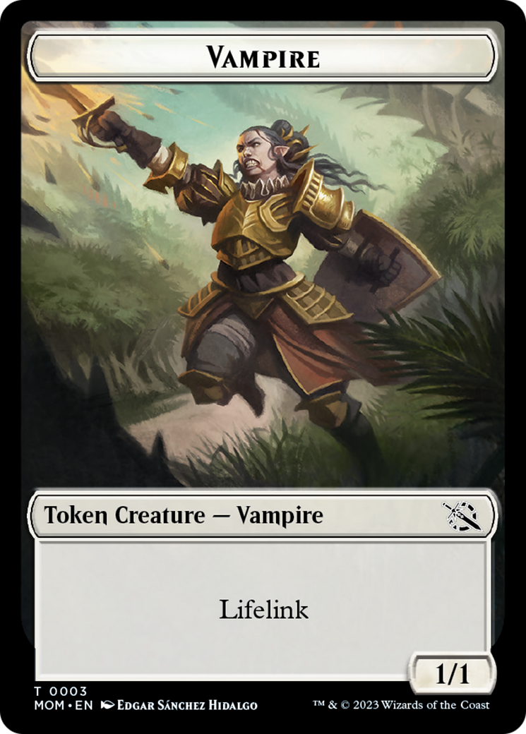 Vampire Token [March of the Machine Tokens] | Chromatic Games