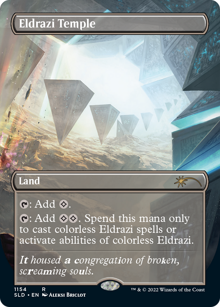 Eldrazi Temple (Borderless) [Secret Lair Drop Series] | Chromatic Games