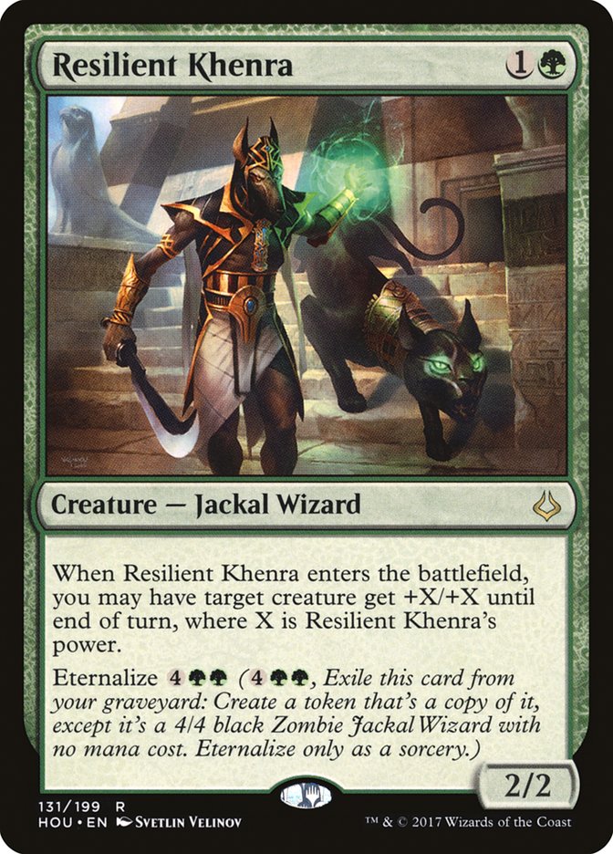 Resilient Khenra 131/199 (Hour of Devastation)  | Chromatic Games