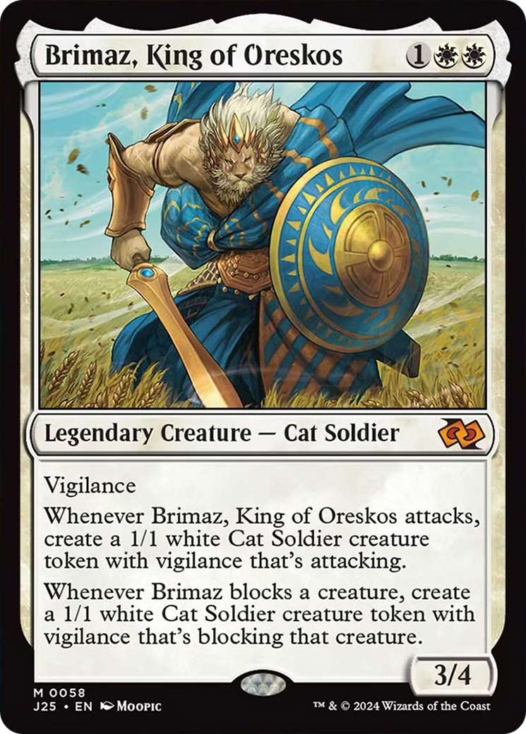 Brimaz, King of Oreskos (Anime) [Foundations Jumpstart] | Chromatic Games