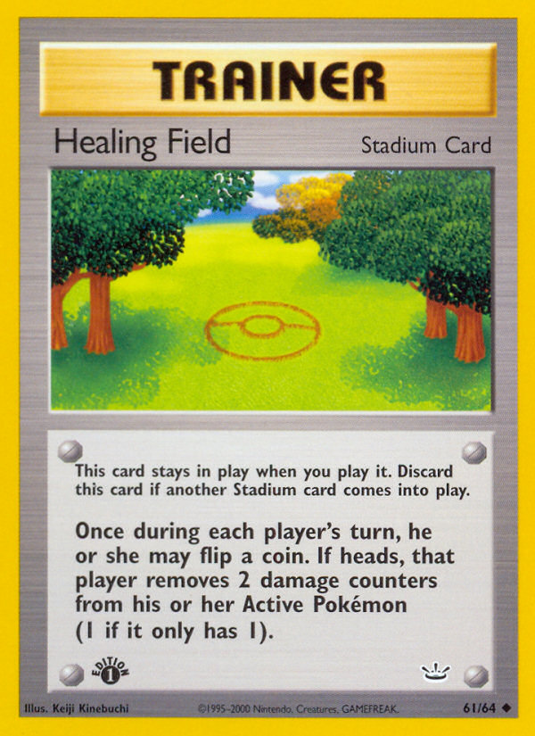 Healing Field (61/64) [Neo Revelation 1st Edition] | Chromatic Games