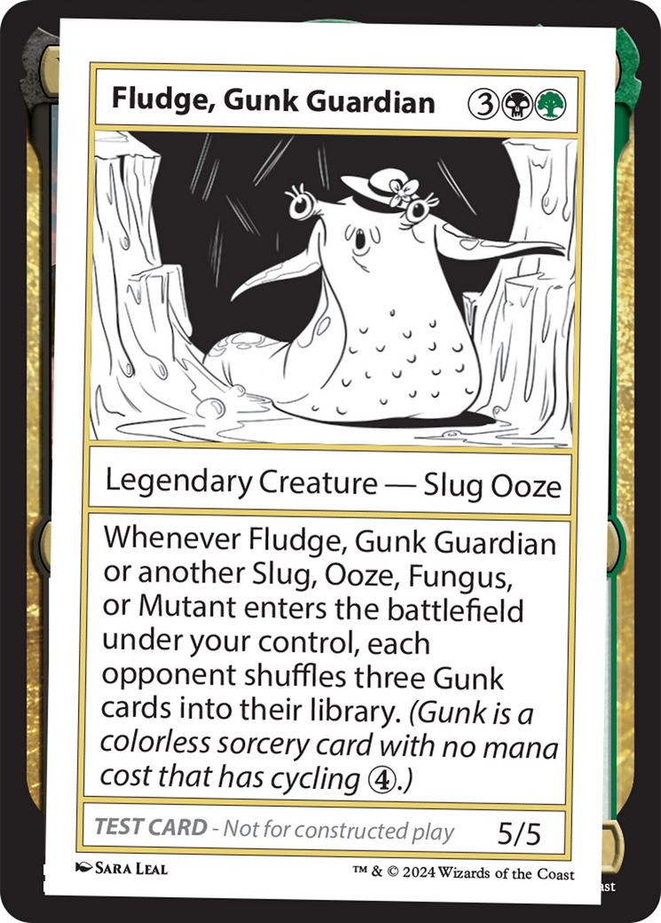 Fludge, Gunk Guardian [Mystery Booster 2 Playtest Cards] | Chromatic Games