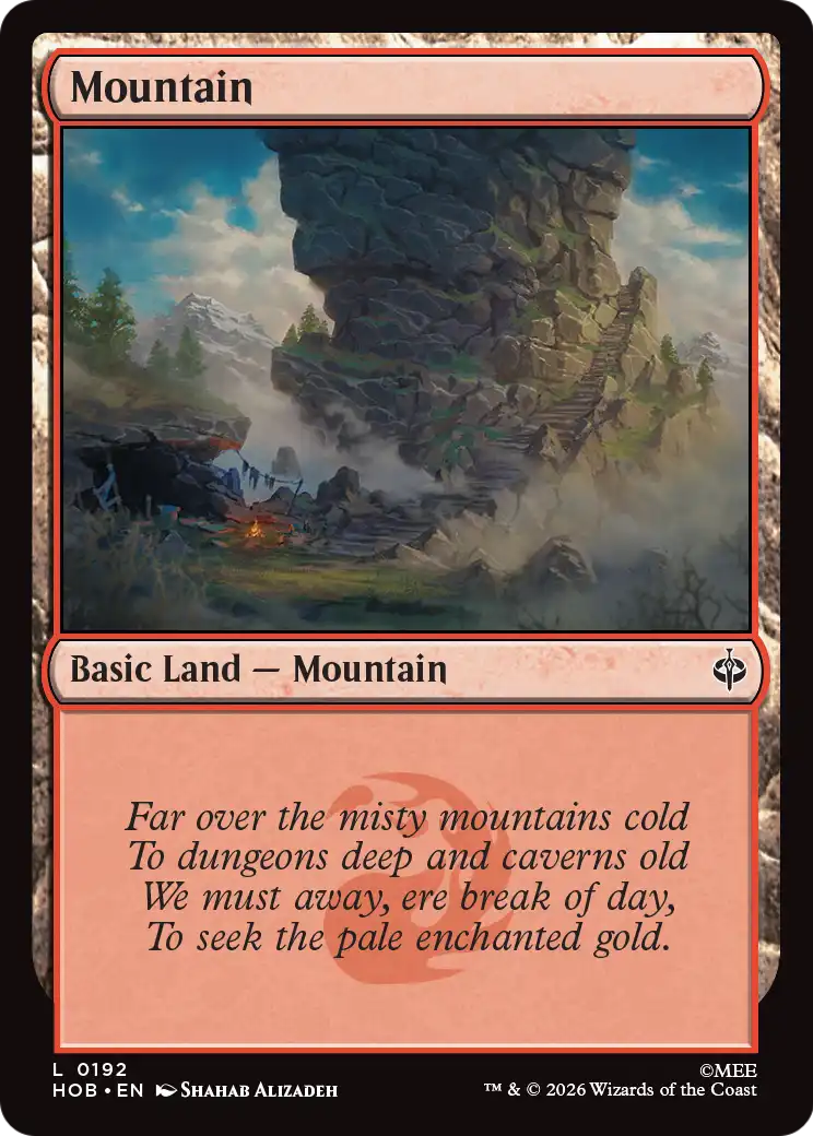 Mountain (0192) [The Hobbit] | Chromatic Games