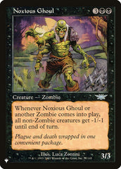 Noxious Ghoul [The List] | Chromatic Games